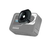 Birgipar Max Lens mod Fijo Gran Angular Negro - Compatible con GoPro HERO9/10/11/12 - Lente Especializada con Estabilización de Imagen Óptica - Montaje GoPro - FOV 155 Grados - Apertura Máxima 2.8 mm