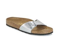 Birkenstock 040413 Madrid silver, Birko Flor Mujer Silver EU 36