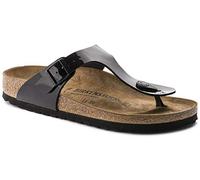 Birkenstock 043661 Gizeh black, Birko Flor Patent Mujer Black EU 38