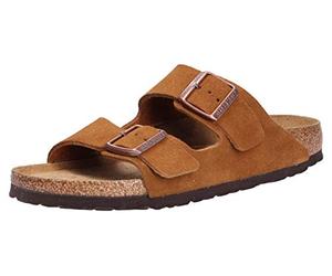 Birkenstock 1001135 Arizona Shearling mink, Suede Leather Hombre Mink EU 41