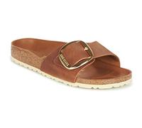 Mules de una correa Madrid Big Buckle Mujer Talla 37. Color Marron