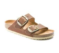 Birkenstock Arizona Big Buckle, Sandalias de Punta Descubierta Mujer, Marrón, 36 EU Estrecho