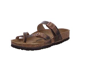 Birkenstock 1011433 Mayari tabacco brown, Oiled Leather Mujer Brown EU 39