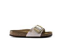Birkenstock 1015279 Madrid Big Buckle pearl white, Birko Flor Graceful Mujer White EU 40