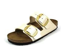 Birkenstock 1020021 Arizona Big Buckle gracef. pearl white, Birko Flor Mujer White EU 36