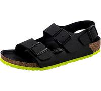 Birkenstock 1022129 Milano Kids desert soil black lime, Birko Flor Hombre Black EU 30