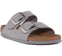 Birkenstock 1022154 Arizona Big Buckle dove gray, Nubuck Leather Mujer Gray EU 37