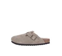 BIRKENSTOCK Boston Shearling Suede Leather Narrow Marrón 36