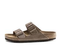 Birkenstock Arizona Mules/Zuecos para hombre, color gris, Brown, 9 UK Narrow