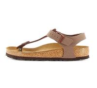Birkenstock 47211 Kairo Birko-Flor Nubuk Sandalias Unisex, Moca, 39 EU
