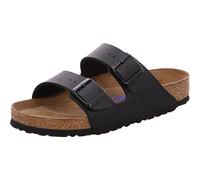 Birkenstock 551251 - Sandalias con hebilla unisex, color negro, talla 45 (estrecho)