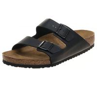 Birkenstock 551253 - Sandalias con hebilla, Unisex, Estrecho, Negro, 42 EU