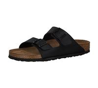 Birkenstock 551253 - Sandalias con hebilla unisex, color negro, talla 40