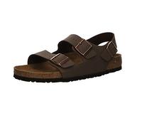 Birkenstock - Sandalias y chanclas - Milano M Birko-Flor Birkibuc Mocha - Talla 41 - Marrón Marrón 41