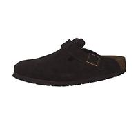 Birkenstock 660463 Boston SFB Mocca, Suede Leather Hombre Mocca EU 42