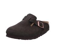 Birkenstock Boston SFB Mocca, Suede Leather, Zuecos Hombre, marrón, 42 EU