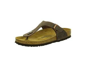 Birkenstock 743831 Gizeh habana, Oiled Leather Hombre Habana EU 37