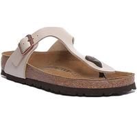 BIRKENSTOCK Sandalias con tira entre los dedos Gizeh. Color Blanco