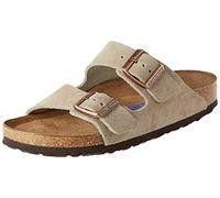 Birkenstock 951303 Arizona SFB taupe, Suede Leather Hombre Taupe EU 45