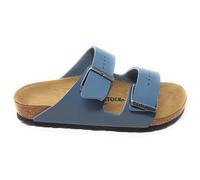 Birkenstock Arizona 1031500 - Chanclas gris (Basalt Gray), suela de EVA y corcho revestido de piel, ajuste estrecho, Gris Basalt Gray, 40 EU Stretta