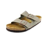 BIRKENSTOCK Arizona 51901 - Sandalias Unisex para Adultos, Stone Birkibuc, 42 EU