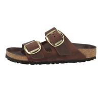 Birkenstock Arizona Big Buckle Old Rose Nubuck Sandal de cuero para mujeres Cork Latex y cuero - Fabricado en Alemania