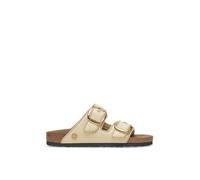 Birkenstock Arizona Big Buckle Rafia Beige Mujer 1029042 Natural 37, beige, 38 EU