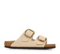 Birkenstock Arizona Big Buckle, Sandalias para mujer, Oyster de alto brillo, 38 EU Étroit