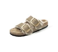 Birkenstock - Arizona Big Buckle Shearling - Shoes - Mujer - Beige - 37 EU -