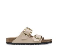 Sandalias de mujer Birkenstock Arizona Big Buckle Natural Leather Patent 41 Étroit