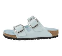 Birkenstock Arizona Big Hebilla Delgada Cuero Natural Charol Mujer Sandalia