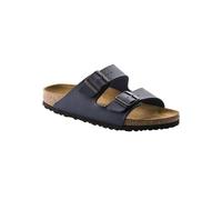 Birkenstock Arizona Birko-Flor Ancho, Sandalias de Punta Descubierta Unisex Adulto, Azul (Blau), 40 EU
