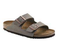 Birkenstock Arizona Birko-Flor Nubuck sandalias - Stone - 37