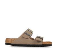 Birkenstock Arizona Birko-Flor - Sandalia para hombre (nobuck, normal), gris, 40 EU