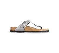 Birkenstock Arizona Birko Flor Sandalias Plateadas Para Mujer-EU 37