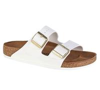 Birkenstock Arizona Birko-Flor, Zuecos Mujer, Blanco, 43 EU