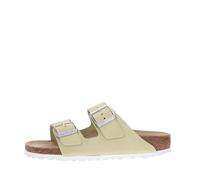 Birkenstock Arizona BS 1024201 Shimmering Popcorn Giallo ciabatte Donna fibbie Pelle camoscio 38