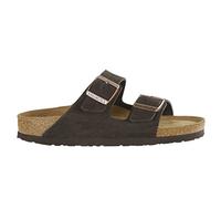 Birkenstock Arizona SFB Mocca, Suede Leather, Zuecos Unisex Adulto, marrón, 41 EU