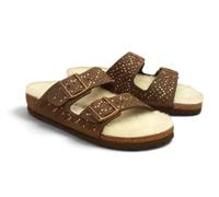Birkenstock, ARIZONA BS RIVETS LEATHER, Zapatillas Sandalias Moda Casual Cuero Nubuck Tachuelas