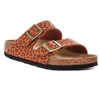 Birkenstock Arizona Bs Sandalia De Cuero Tipo Chancla Mujer Marrón UK 5 - 8
