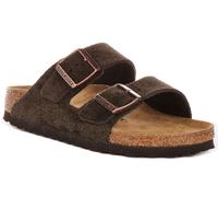 Birkenstock Arizona Bs Sandalias De Cuero Tipo Mocca Talle Estrecho Slip On