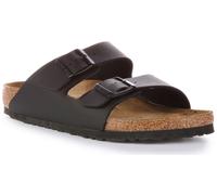 BIRKENSTOCK Arizona Deslizar Con 2 Big Hebilla Birko Negro Sandalia GB 2-12