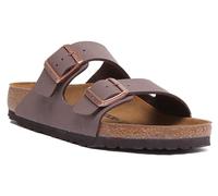 BIRKENSTOCK Arizona Dos Tiras Flor Birko Plantilla Sandalia Marrón Moca GB 3.5-