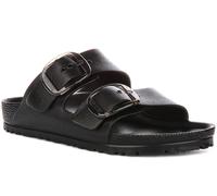 Birkenstock Arizona Eva 2 Hebilla Grande Sandalia Mujer Blanca EU37-41