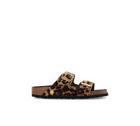 Birkenstock - Arizona Hairy Fur - Shoes - Mujer - Marrón - 36 EU -