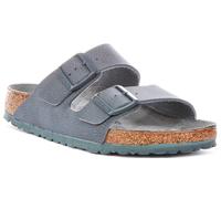 Birkenstock Arizona Kids Sandalia Con Doble Correa Gris Niñas Talla UK 3 - 5