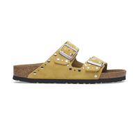 Birkenstock Arizona (Pelle) - Sandalia de Cuero para Mujer con Doble Banda 36/Ochre-N
