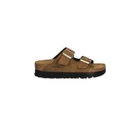 Birkenstock - Arizona Platform Narrow Fit - Shoes - Mujer - Marrón - 39 EU -