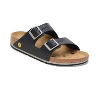 BIRKENSTOCK Arizona PRO ESD Sandalia en 4 colores - Diseño ergonómico - Cómodos para interiores y exteriores - Mujer y Hombre - Antiestática, Negro , 38 EU