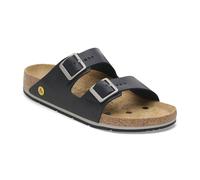 BIRKENSTOCK Arizona PRO ESD Sandalia en 4 colores - Diseño ergonómico - Cómodos para interiores y exteriores - Mujer y Hombre - Antiestática, Negro , 38 EU
